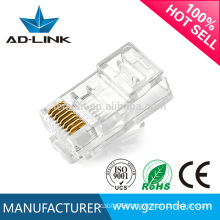 RG45 telecommunication Good Quality lan cable Modular Plug